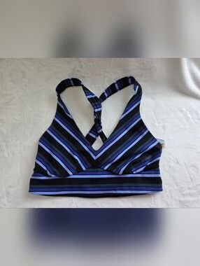 Free People Stripped Workout Bra L